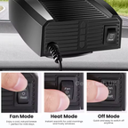 12 volt Car Portable efficient Heater | Multipurpose Campervan, Caravans, Car Plug and Play Heater