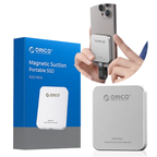 Magnetic Portable SSD 1TB/2TB – Ultra-Fast 2000MB/s Portable External Hard Drive for iPhone 15/16 ProRes, Laptop & PC