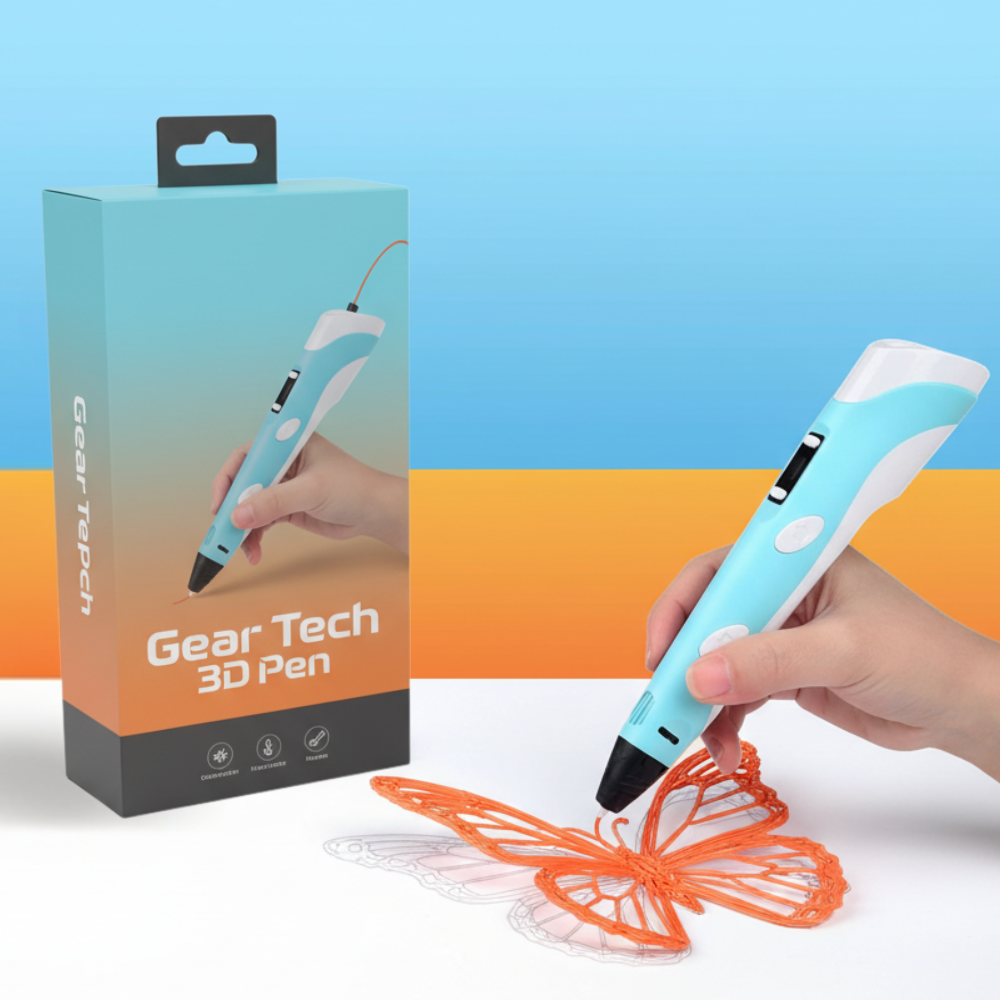 3D Pen for Kids – Creative 3D Printing Pen for Drawing and Artistic Projects, Ideal for Young Artists