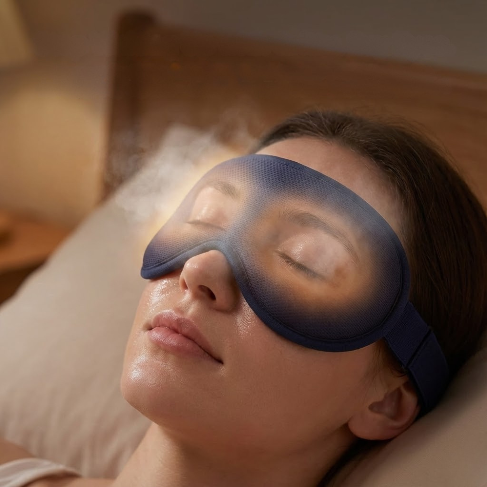 Moisturizing Eye Mask for Sleeping: Electric Eye Moisture Mask & Goggles Alternative. Top Rated Eye Moisture Pads for Dry Eyes & Overnight Hydration.