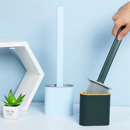 Silicone Toilet Brush | Flexible, Long-Lasting Bristles for Advanced Bathroom Hygiene