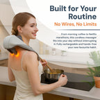 Heating Pad for Neck and Shoulder Pain Neck - Pain Relief, Electric, Portable, Adjustable Heat Function, Ideal for Home Use