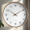Image of Scandinavian Simple Wall Clock - Modern Minimalist Design for Home Decor & Office Use