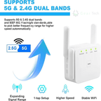 UltraXtend 5G WiFi Booster UK – Best Dual-Band WiFi Extender for Home & Garden Signal Coverage