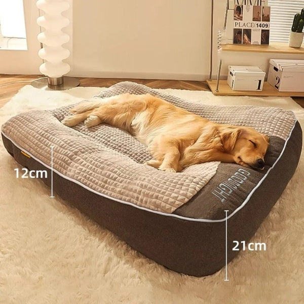 XXL Orthopedic Dog Mattress Bed with Removable Cover for Large Dogs