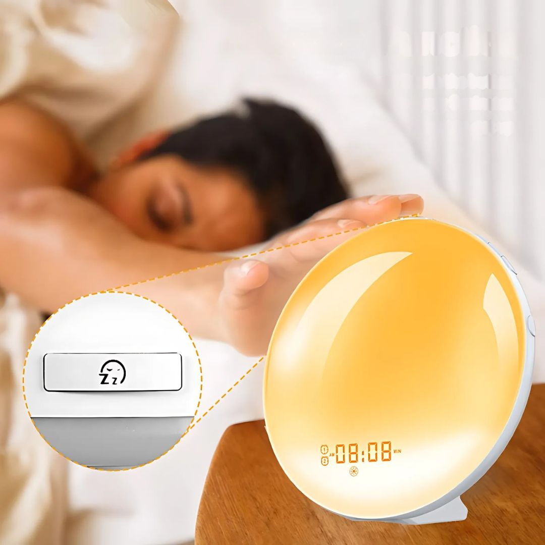 Sunrise Alarm Clock - Natural Wake-Up Light & Ambient Lamp for Dark Mornings