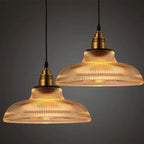 Glass Pendant Light | Adjustable Cable, Warm Light Effect & Ideal for Kitchen and Dining Spaces