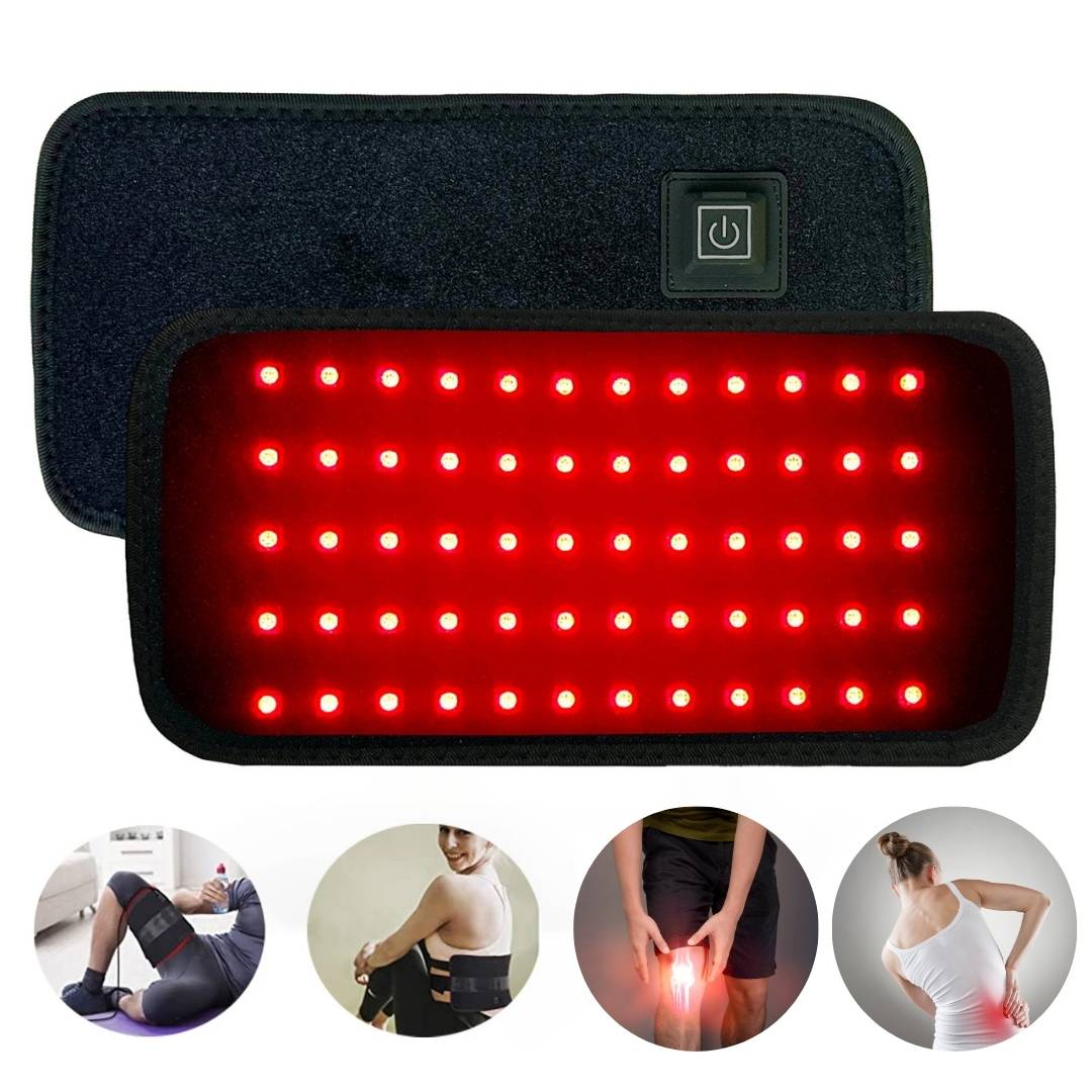 Red Light Therapy for Pain – Adjustable LED Belt for Back & Muscle Inflammation Relief