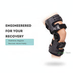 Osteoarthritis Unloader Knee Brace | Medial & Lateral Support for Bone-on-Bone Arthritis Relief, Adjustable Size for Enhanced Comfort