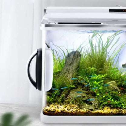 Magnetic Aquarium Glass Cleaner | Easy-Grip Design & Corner-Savvy Blades for Crystal-Clear Views and Algae-Free Habitats