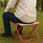Ultra-Light Foldable Camping Chair | Tear-Resistant, Space-Saving & Ideal for Festivals, Fishing Trips & Outdoor Relaxation