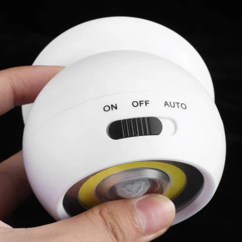 Motion-Sensing Glow Light | Ultra Bright 120 Lumens, USB-Chargeable & Easy Stick-On for Indoor & Outdoor Safety