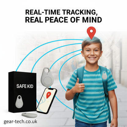 Child GPS Tracker | Waterproof, Real-Time Location & SOS Alerts for Kids' Safety