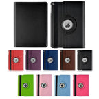 360-Degree Rotating Smart Leather Stand Case for iPad – Auto Sleep/Wake, Protective Cover