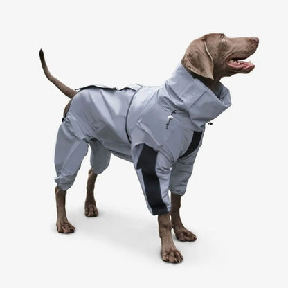 Dog Rain Coat with Legs - Waterproof Dog Jacket for Small and Large Breeds | UK Cozy Winter Wear