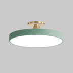 LED Ceiling Light | Modern Black Metal Flush Mount, Energy-Efficient & Ideal for Living Room, Bedroom or Hallway