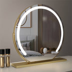 LED Touch Control Vanity Mirror | 360° Rotatable. Dimmable Light & Ideal for Daily Makeup and Skincare Applications