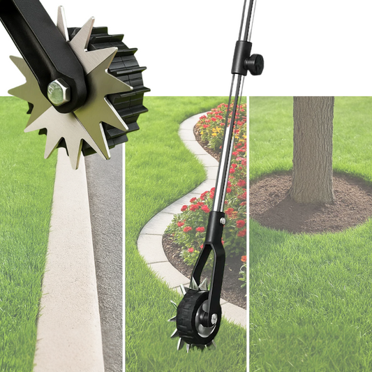 Lawn Edger | Adjustable Length, Ergonomic Design & Ideal for Homeowners and Garden Enthusiasts