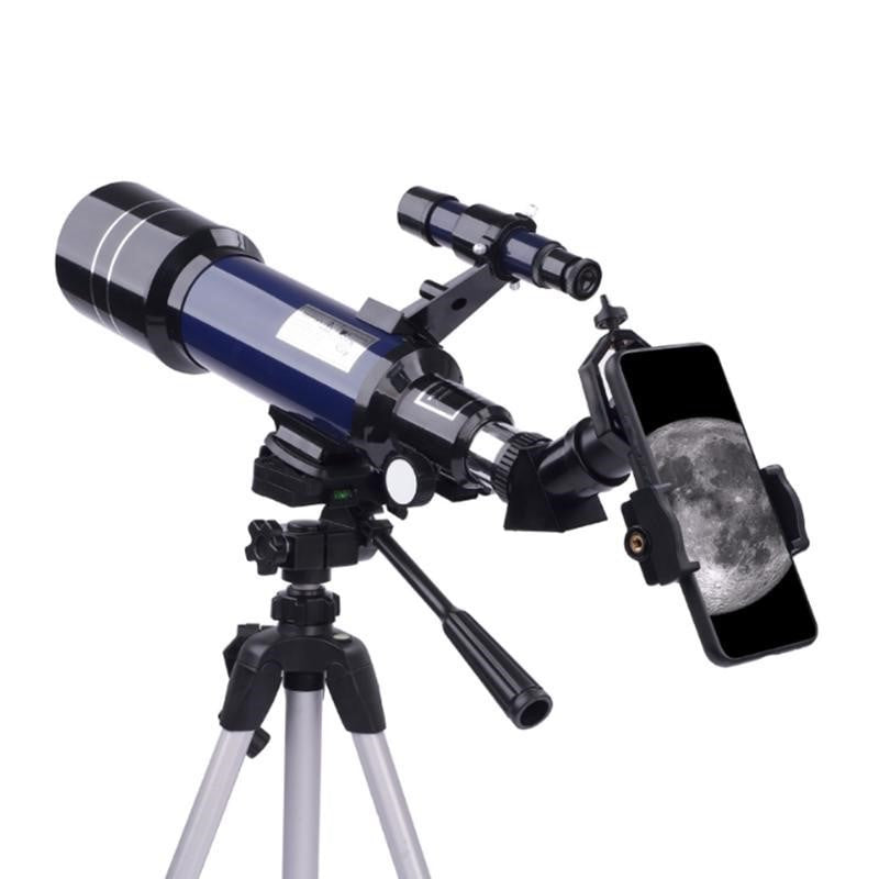 Space Telescope for Home | 150X Magnification, 3X Barlow Lens & Smartphone Adapter for Stargazing Adventures