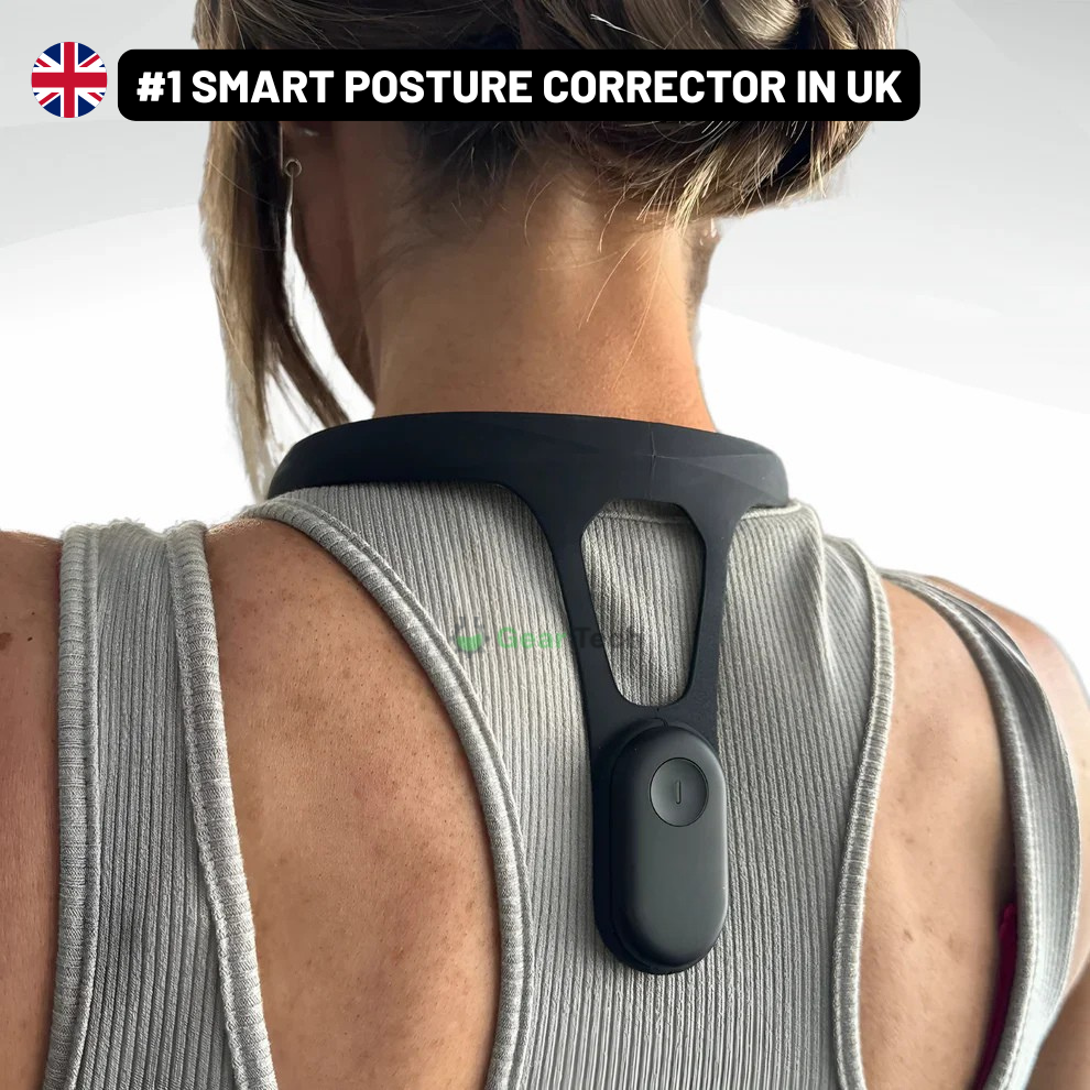 Smart Neck Posture Corrector for Men & Women | Intelligent Back Brace for Spine Alignment | Hunchback & Kyphosis Support