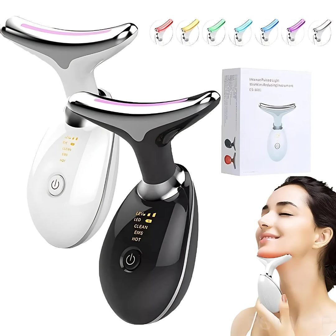 Facial Sculptor – EMS Microcurrent Device for Skin Tightening, Double-Chin & Wrinkle Reduction
