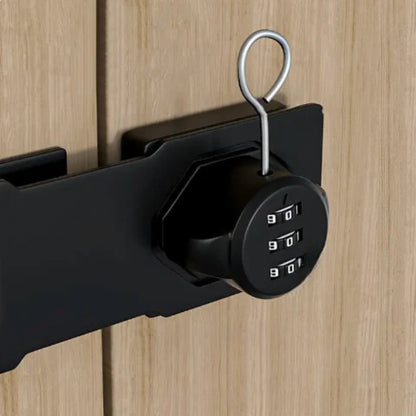 Keyless Cabinet Protection Lock | Durable Zinc Alloy, 1000 Combinations & Easy Installation for Home Security