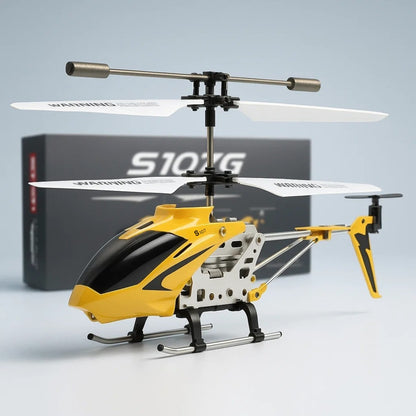 Hercules Unbreakable 3.5CH RC Helicopter Mini RC Helicopter with Gyro Crimson