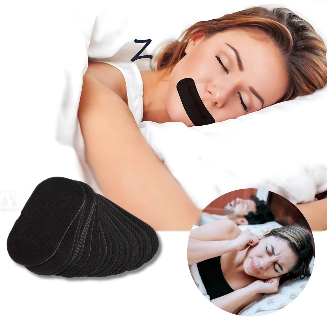 Mouth Breathing Tape – Skin-Safe Sleep Strip to Encourage Nasal Breathing & Reduce Snoring