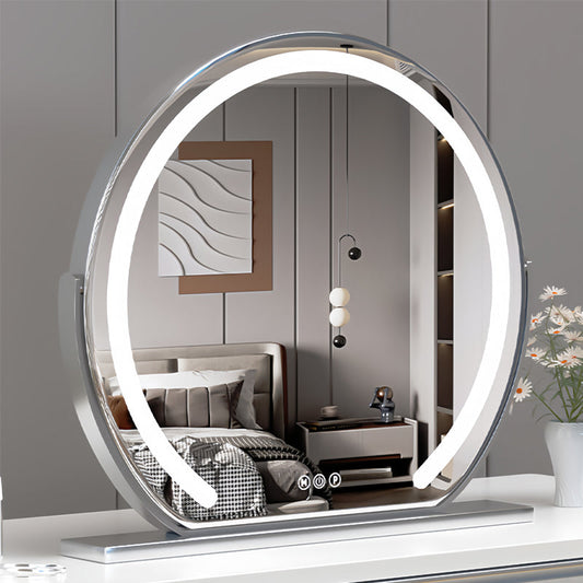 LED Touch Control Vanity Mirror | 360° Rotatable. Dimmable Light & Ideal for Daily Makeup and Skincare Applications