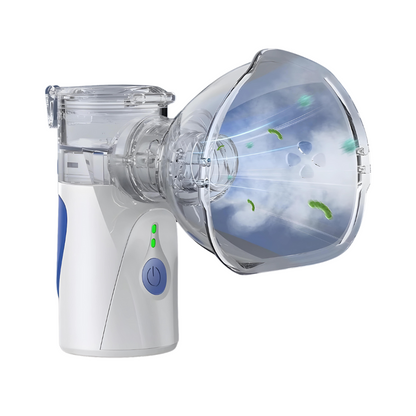 Ultrasonic Portable Nebulizer for Inhalation - Compact Inhaler for Respiratory Relief, Suitable for Adults and Children, Easy to Use, Quiet Operation