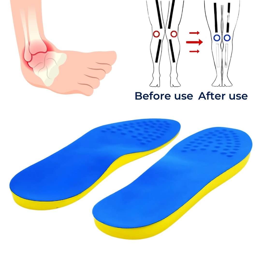 Insoles for Supination – Orthopedic Foot Support for Under-Pronated Feet & Daily Comfort