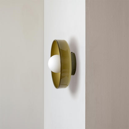 Modern Round LED Ceiling Light Fixture - Energy-Efficient Lighting for Living Room & Kitchen Spaces