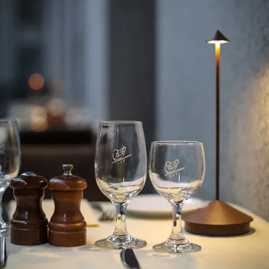 LED Table Lamp – Waterproof, Dimmable, Minimalist Design for Home Office & Bedroom Lighting