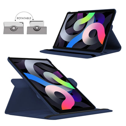 360-Degree Rotating Smart Leather Stand Case for iPad – Auto Sleep/Wake, Protective Cover