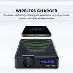 Camping Power Bank 200W | Portable Solar Power Station & Camping Battery Pack | Outdoor Charger for Travel & Emergency Backup UK