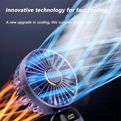 Powerful Handheld Fan – Rechargeable Mini Fan for Instant Cooling