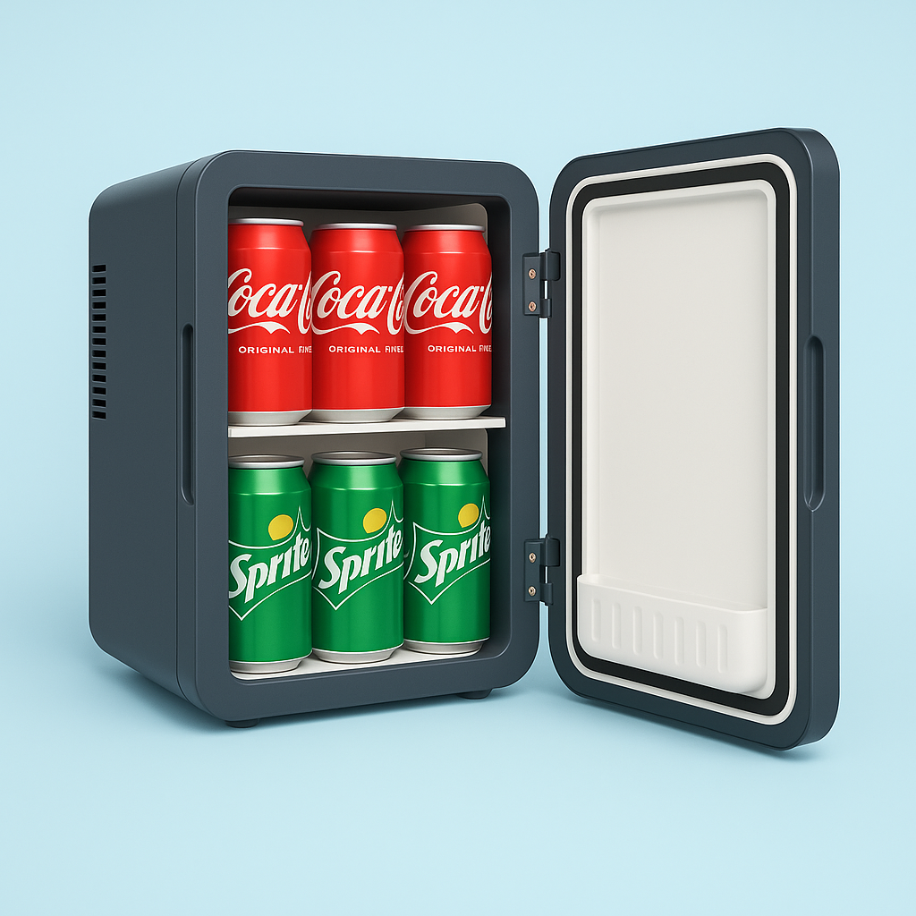 Mini USB Fridge | Compact, Portable & USB-Powered Cooler for Desk, Travel & Home Use