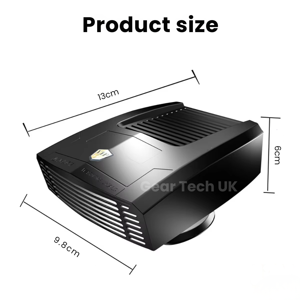 12 volt Car Portable efficient Heater | Multipurpose Campervan, Caravans, Car Plug and Play Heater