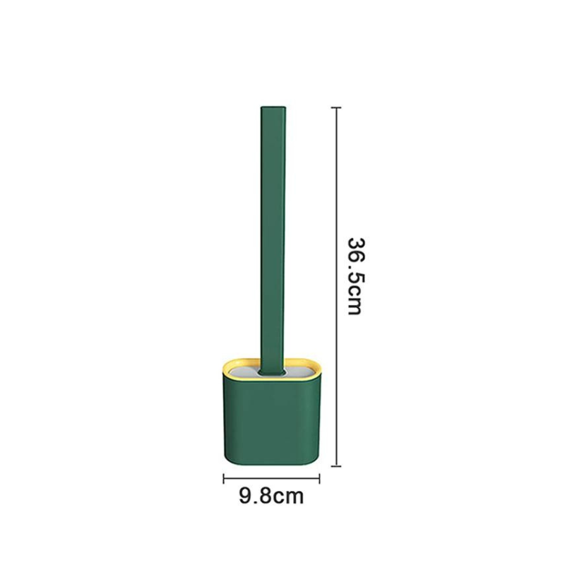 Silicone Toilet Brush | Flexible, Long-Lasting Bristles for Advanced Bathroom Hygiene