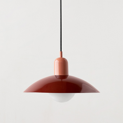 LED Bauhaus Pendant Light Fixture - Colorful Macaron Design for Kitchen, Dining Room & Modern Interiors