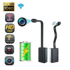 Hidden Spy Cam with 360° Foldable Lens - Wireless Mini Camera