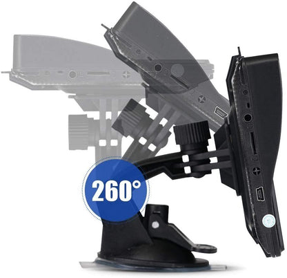 7" GPS Navigation System | Upgraded with Live Traffic Updates & Pre-Loaded UK & EU Maps for Cars and Trucks