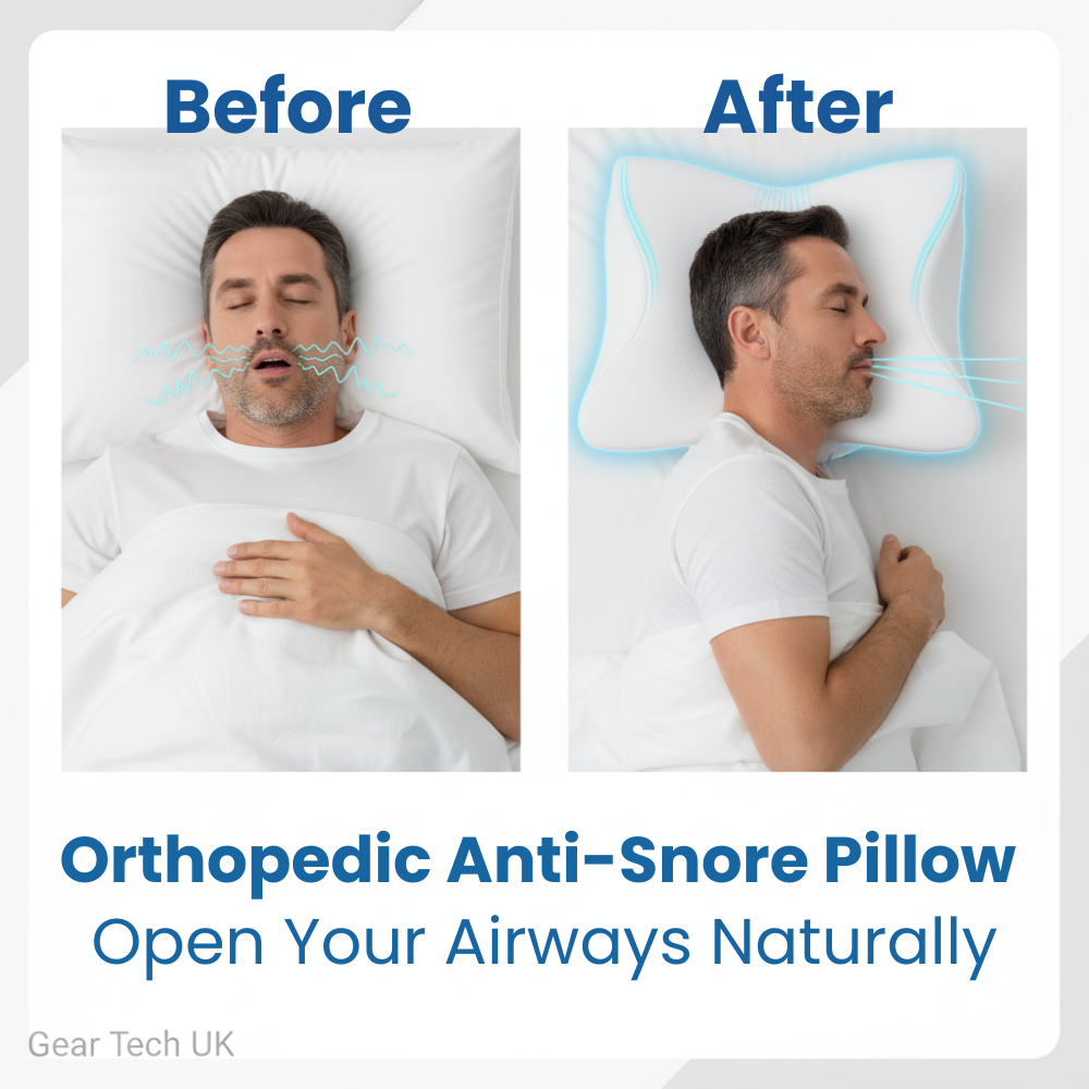 Pillow for Sleep Apnea & Snoring Relief