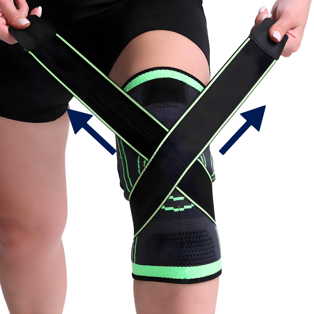3D Knee Brace – Adjustable Knee Support Compression Sleeve for Joint Pain, Injury Recovery & Everyday Mobility