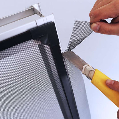 Magnetic Mosquito Net for Windows - No-See-Um Mesh Insect Screen for Home Protection & Bug Prevention