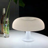 Image of Scandinavian Mushroom Lamp – Unique Orange Table Lamp for Your Room