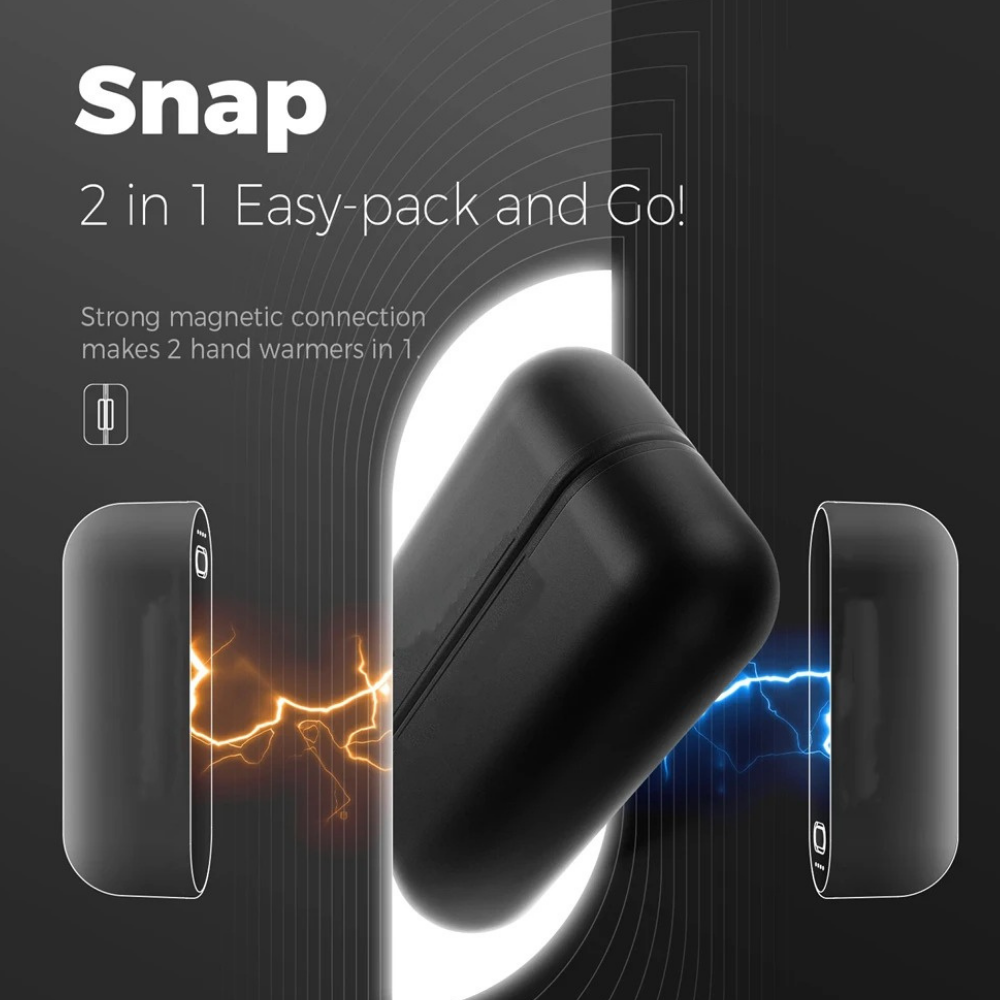 Rechargeable Magnetic Hand Warmers – Electric Reusable Pocket Warmers for Cold Hands & Raynaud’s – UK Portable Instant Heat
