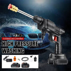 Cordless Portable High Pressure Spray Water Gun Set | Ideal for Cleaning Cars, Patios & Garden Furniture