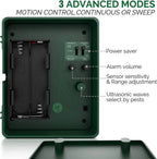 Outdoor Ultrasonic Bird Repeller | Effective, Humane Woodpecker Deterrent for Gardens, Patios & Farms