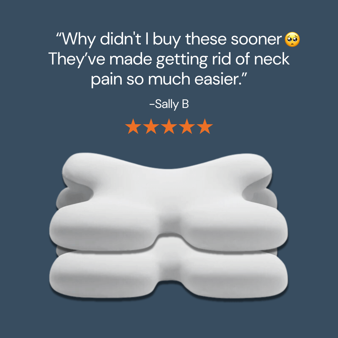 Ergonomic Cervical Pillow | Memory Foam, Neck Support & Ideal for Restful Sleep